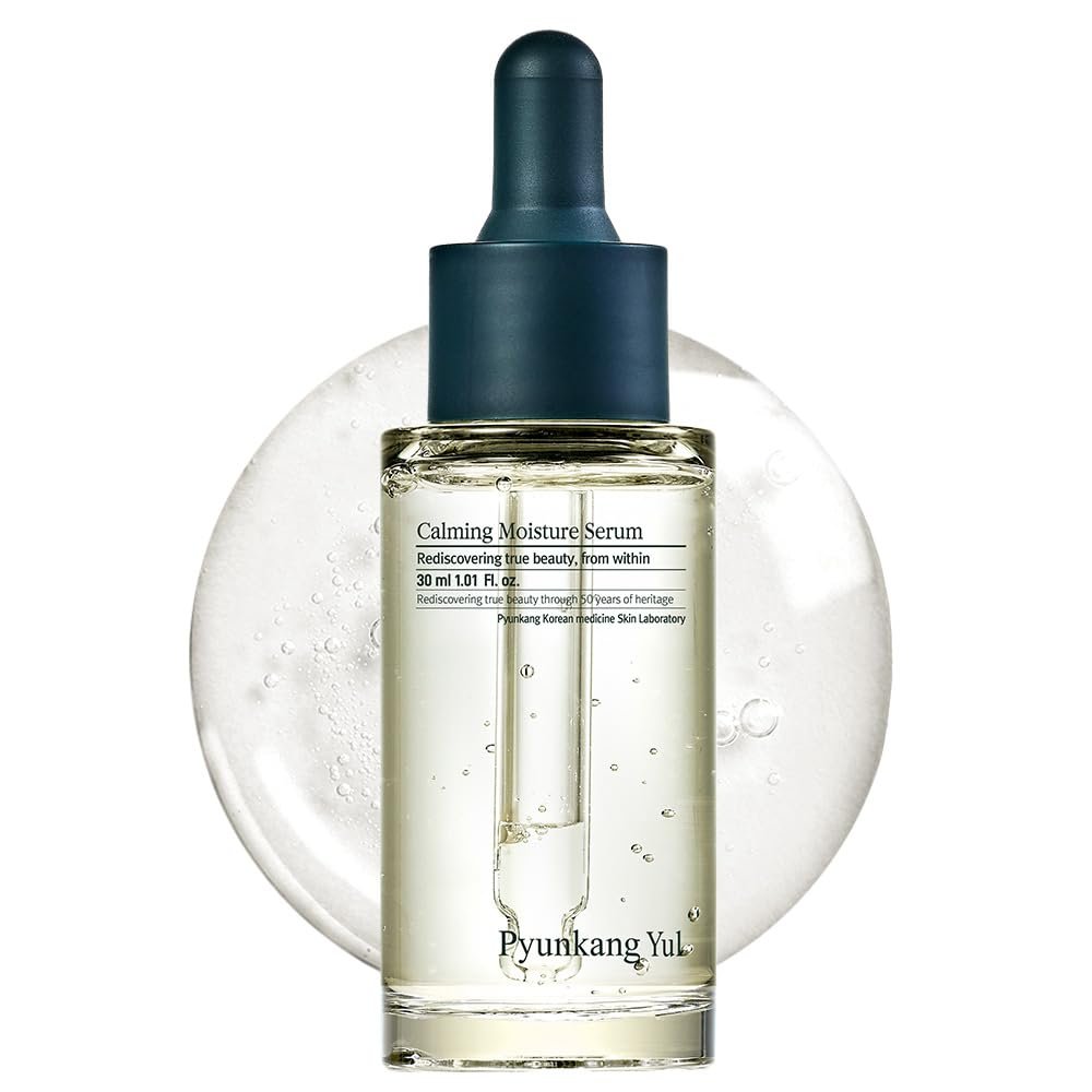 Pyunkang Yul Calming Moisture Serum – Daily Hydration & Soothing Care with Centella Asiatica, Tea Tree, 5 Hyaluronic Acids & Ceramide Avelisse