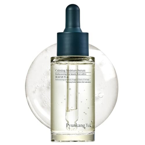 Pyunkang Yul Calming Moisture Serum – Daily Hydration & Soothing Care with Centella Asiatica, Tea Tree, 5 Hyaluronic Acids & Ceramide Avelisse