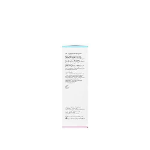Geek & Gorgeous Stress Less Lightweight Gel Serum with Beta-Glucan & Madecassoside – Soothing Care for Sensitive Skin, 1 oz Avelisse