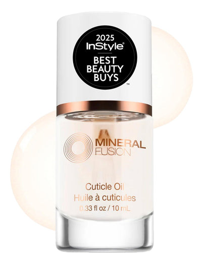 Mineral Fusion Cuticle Oil Nail Treatment – Natural Moisturizer with Vitamin E & Sweet Almond Oil – Softens & Protects Cuticles – Vegan, 99% Naturally Derived – 0.33 oz