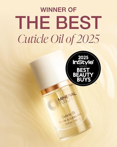 Mineral Fusion Cuticle Oil Nail Treatment – Natural Moisturizer with Vitamin E & Sweet Almond Oil – Softens & Protects Cuticles – Vegan, 99% Naturally Derived – 0.33 oz - görsel 6