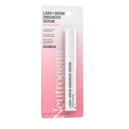 Neutrogena Healthy Lash + Brow Enhancer Serum with Biotin & Peptides for Fuller Lashes and Brows, 0.08 oz Avelisse