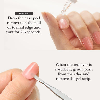 Ohora Care Pro Easy Dual Stick – Stainless Steel Professional Nail Art Tool for Salon & Home Use Avelisse