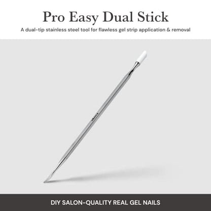 Ohora Care Pro Easy Dual Stick – Stainless Steel Professional Nail Art Tool for Salon & Home Use Avelisse