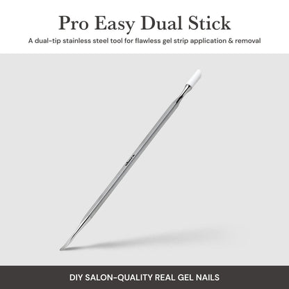 Ohora Care Pro Easy Dual Stick – Stainless Steel Professional Nail Art Tool for Salon & Home Use Avelisse