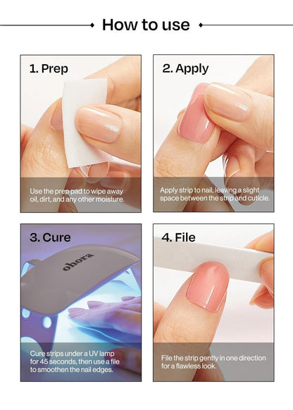 Ohora Care Pro Easy Dual Stick – Stainless Steel Professional Nail Art Tool for Salon & Home Use Avelisse