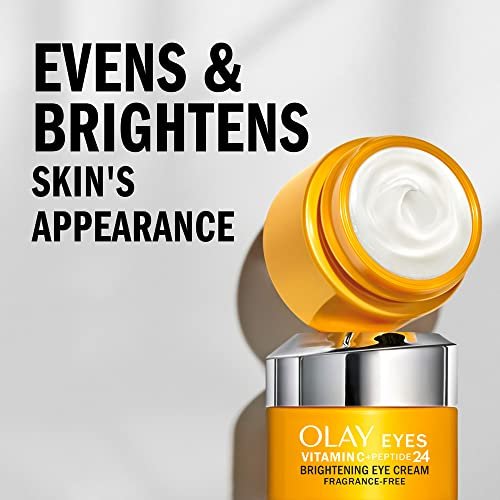 Olay Vitamin C + Peptide 24 Eye Cream & Whip Face Moisturizer Gift Set – Fragrance-Free, Travel/Trial Size Avelisse