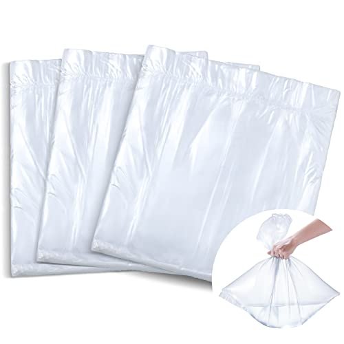 100 Pcs Disposable Foot Tub Liners - Large Plastic Pedicure Spa Bags for Home, Hotel & Salon Use (25 x 23 Inches) - görsel 1