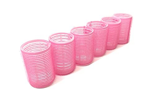 1-1/2" Self Grip Hair Rollers - 6 Count Assorted Colors | THE UM24 - görsel 2