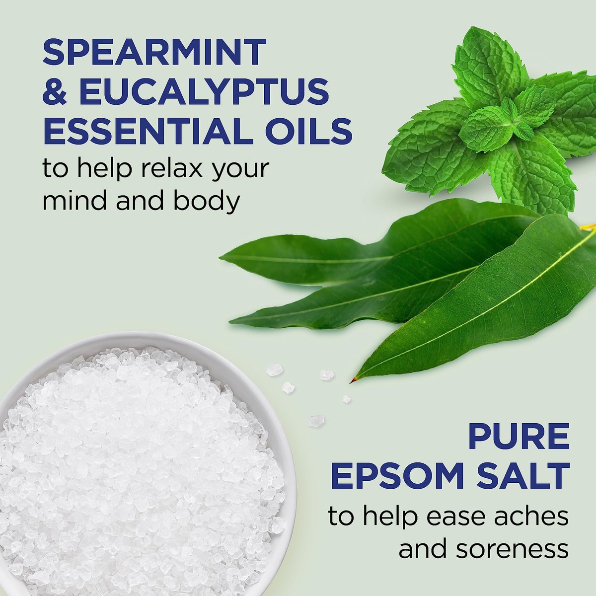 Dr Teal's Foaming Bath with Pure Epsom Salt, Relax & Relief with Eucalyptus & Spearmint, 34 fl oz (Pack of 4) Avelisse
