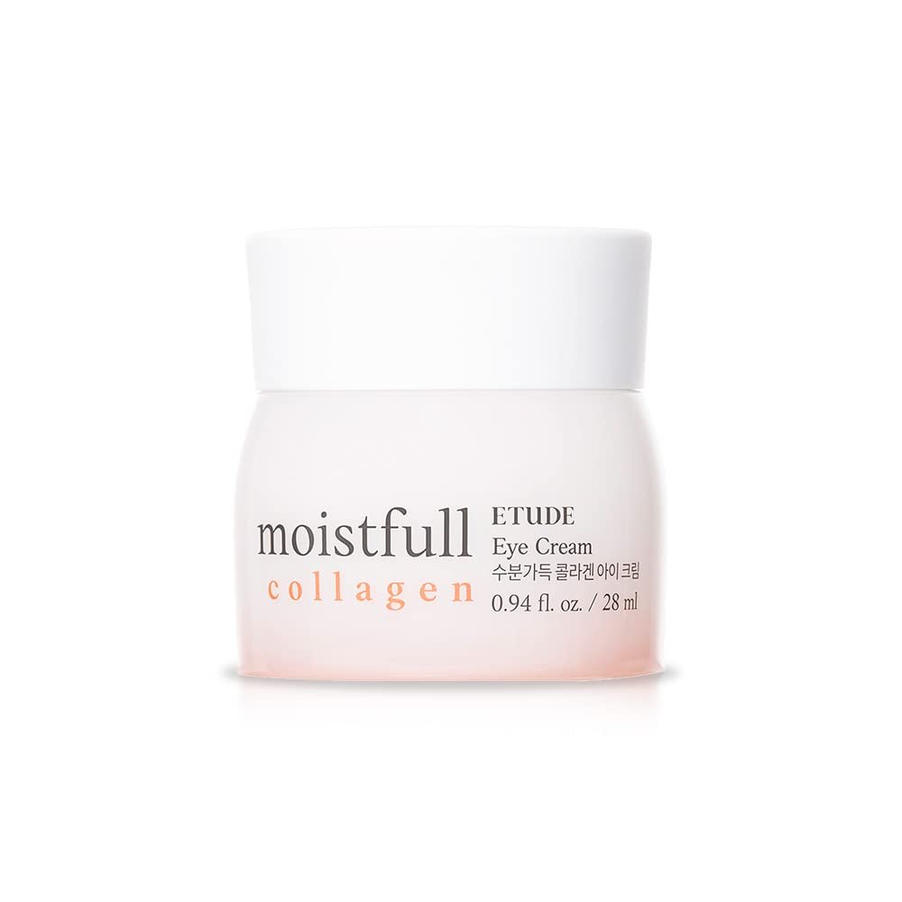 ETUDE Moistfull Collagen Korean Eye Cream - Super Collagen Water & Lupinus Albus Protein, Hydrating Eye Cream, 0.94 Fl Oz Avelisse