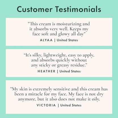 Rael Miracle Clear Barrier Cream – Lightweight Face Moisturizer with Succinic Acid and Vitamin B5 for Hydration and Clear Skin, Korean Skin Care, 1.8 oz
