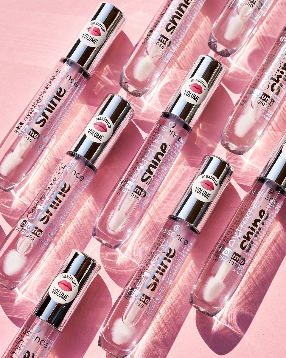 essence Extreme Shine Volume Lip Gloss 3-Pack – Crystal Clear, High Shine, Non-Sticky, Vegan & Cruelty Free Avelisse