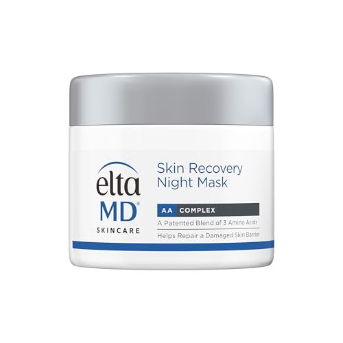 EltaMD Skin Recovery Overnight Face Mask - Moisturizing Night Cream for Face & Neck, 1.7 oz - Safe for Sensitive Skin Avelisse