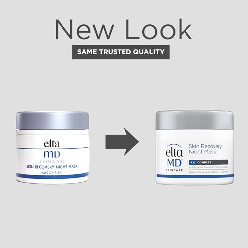 EltaMD Skin Recovery Overnight Face Mask - Moisturizing Night Cream for Face & Neck, 1.7 oz - Safe for Sensitive Skin Avelisse