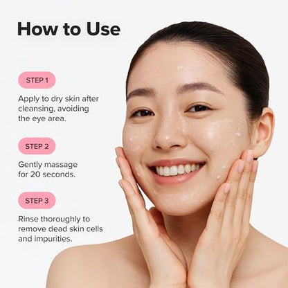 Beauty of Joseon Apricot Blossom Peeling Gel - Soft Exfoliating Face and Body Scrub, Dead Skin Cells Remover for All Skin Types, Korean Skincare for Men & Women, 100ml (3.38 fl.oz)
