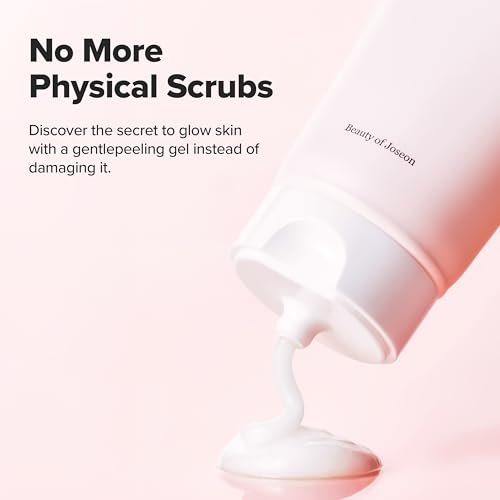 Beauty of Joseon Apricot Blossom Peeling Gel - Soft Exfoliating Face and Body Scrub, Dead Skin Cells Remover for All Skin Types, Korean Skincare for Men & Women, 100ml (3.38 fl.oz) - görsel 5