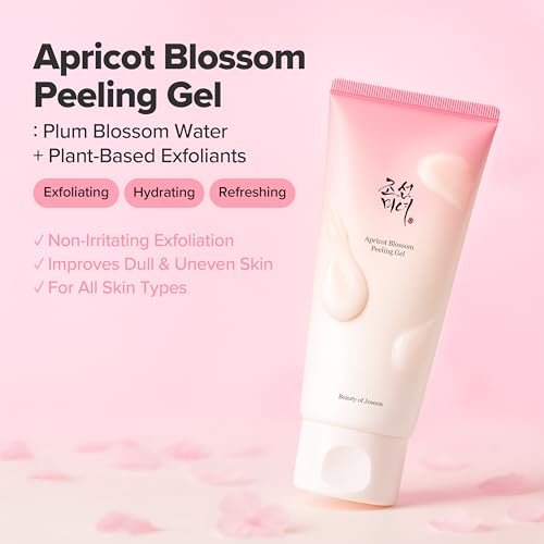 Beauty of Joseon Apricot Blossom Peeling Gel - Soft Exfoliating Face and Body Scrub, Dead Skin Cells Remover for All Skin Types, Korean Skincare for Men & Women, 100ml (3.38 fl.oz) - görsel 3