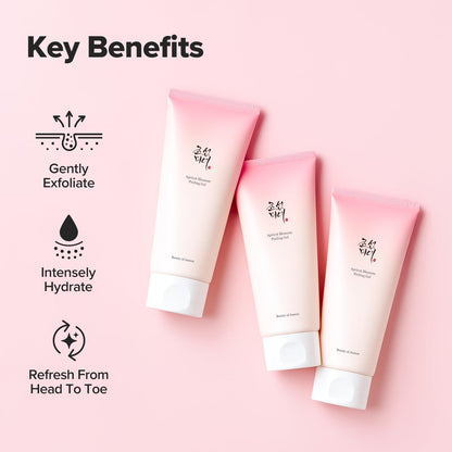 Beauty of Joseon Apricot Blossom Peeling Gel - Soft Exfoliating Face and Body Scrub, Dead Skin Cells Remover for All Skin Types, Korean Skincare for Men & Women, 100ml (3.38 fl.oz)