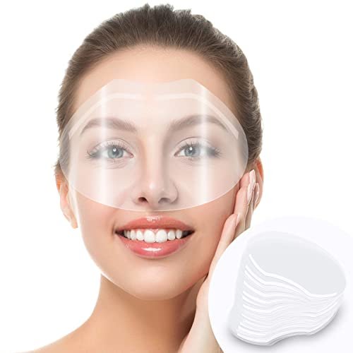 30 PCS Clear Shower Face Eye Shields – Protective Visors for Makeup, Eyelash Extensions, and Eye Surgery Aftercare - görsel 2