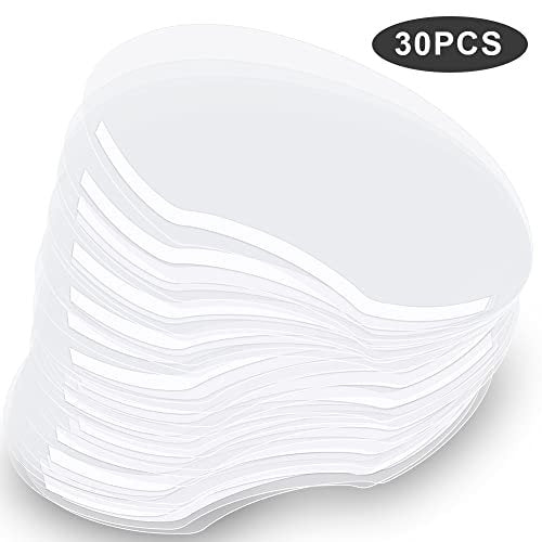 30 PCS Clear Shower Face Eye Shields – Protective Visors for Makeup, Eyelash Extensions, and Eye Surgery Aftercare - görsel 14