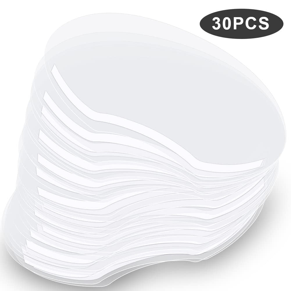 30 PCS Clear Shower Face Eye Shields – Protective Visors for Makeup, Eyelash Extensions, and Eye Surgery Aftercare - görsel 13