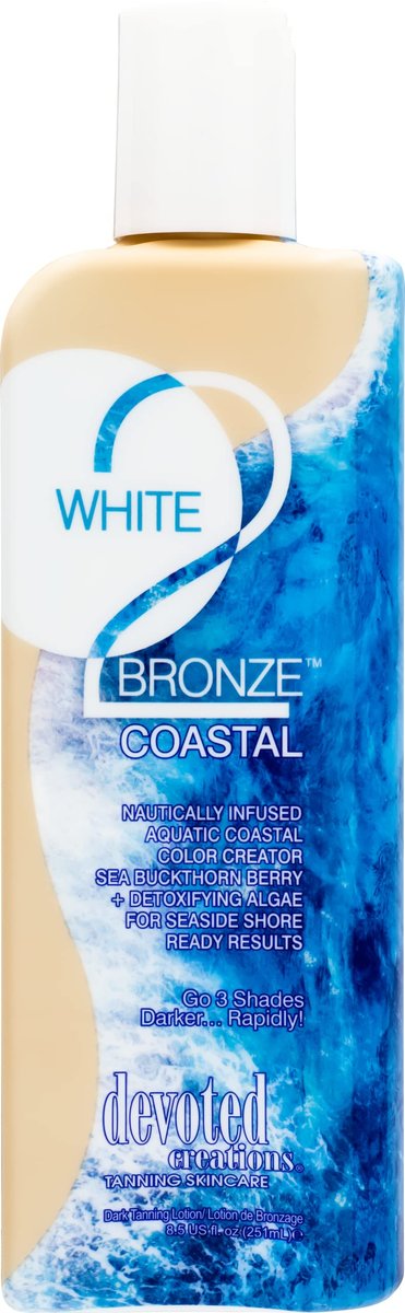 White 2 Bronze Coastal Blue Hued Optimizer Go 3 Shades Darker Rapidly 8.5 oz – Devoted Creations Avelisse