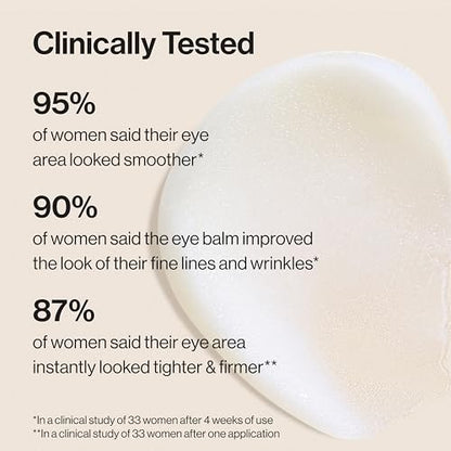 Honest Beauty Sensitive Skin Calm Renew Eye Balm - Moisturizing, Firming, Hypoallergenic, Fragrance-Free, Vegan - 0.5 oz Avelisse
