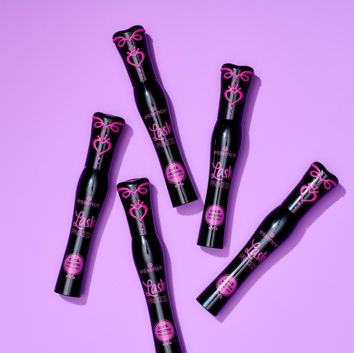 Essence Lash Princess Curl & Volume Mascara - Vegan & Cruelty Free (Pack of 3) Avelisse