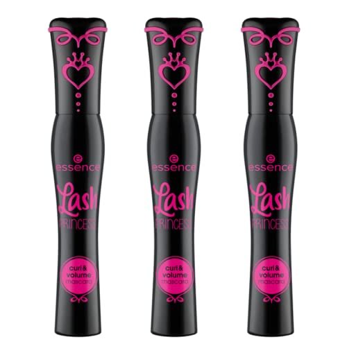 Essence Lash Princess Curl & Volume Mascara - Vegan & Cruelty Free (Pack of 3) Avelisse