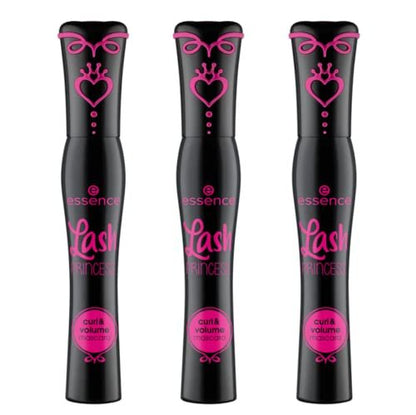 Essence Lash Princess Curl & Volume Mascara - Vegan & Cruelty Free (Pack of 3) Avelisse