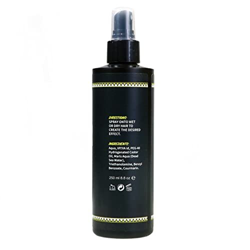Shiner Gold Sea Salt Hair Styling Spray - Adds Volume & Texture, Natural Matte Finish, 250ml - görsel 6