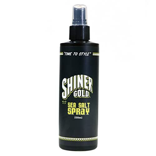 Shiner Gold Sea Salt Hair Styling Spray - Adds Volume & Texture, Natural Matte Finish, 250ml - görsel 2