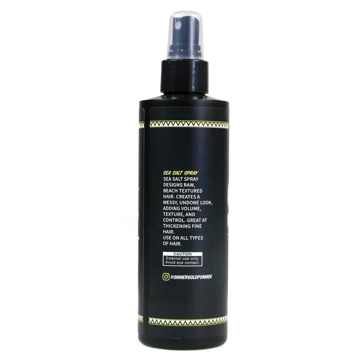 Shiner Gold Sea Salt Hair Styling Spray - Adds Volume & Texture, Natural Matte Finish, 250ml - görsel 3