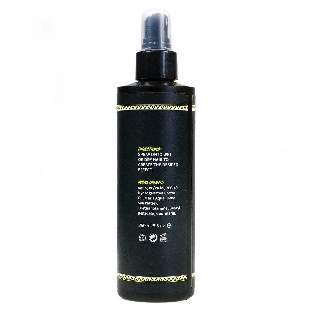 Shiner Gold Sea Salt Hair Styling Spray - Adds Volume & Texture, Natural Matte Finish, 250ml - görsel 5