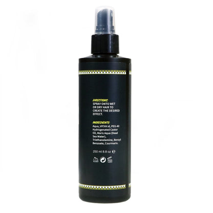 Shiner Gold Sea Salt Hair Styling Spray - Adds Volume & Texture, Natural Matte Finish, 250ml