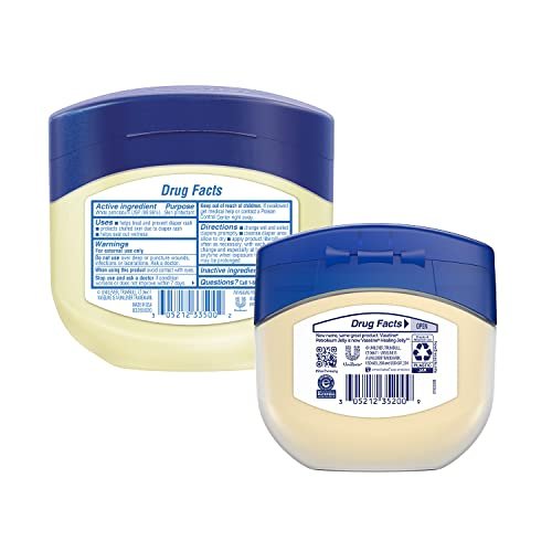 Vaseline Original Healing Jelly – 2-Size Variety Bundle, #1 Dermatologist Recommended Skin Protectant Avelisse