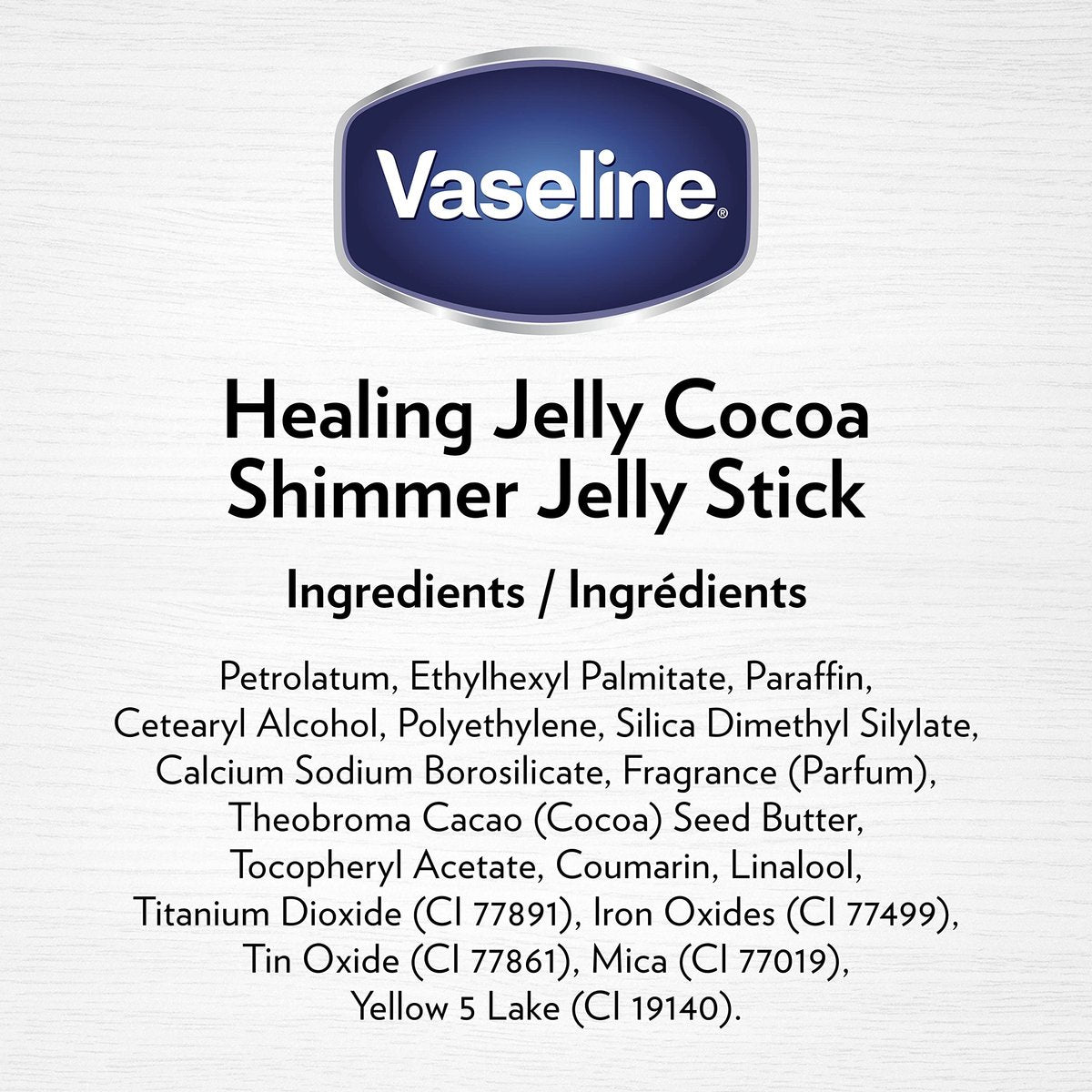 Vaseline Rich Moisturizing Healing Jelly Cocoa Butter 13 oz + Cocoa Shimmer Stick 1.4 oz Bundle for Radiant, Shimmering, Moisturized Skin Avelisse