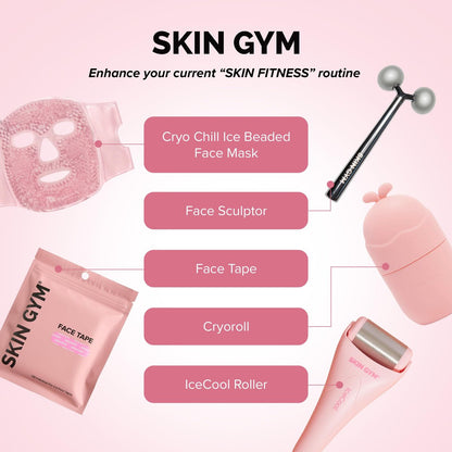 SKIN GYM Reusable Silicone Eye Mask – Medical Grade Under Eye Patches for Hydration & Skincare, Boost Serum Absorption (Pink, 1 Pack) Avelisse