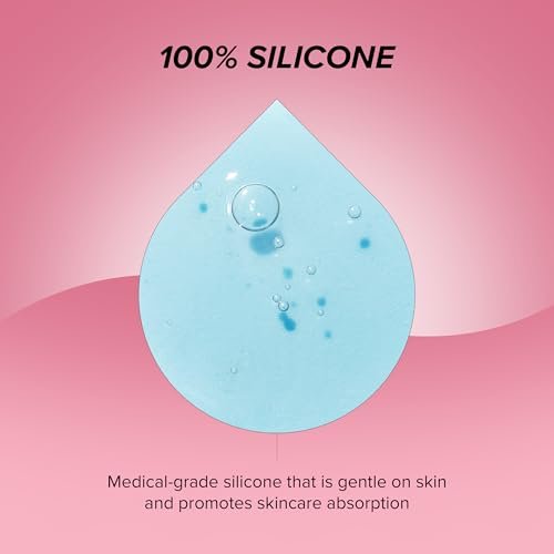 SKIN GYM Reusable Silicone Eye Mask – Medical Grade Under Eye Patches for Hydration & Skincare, Boost Serum Absorption (Pink, 1 Pack) Avelisse