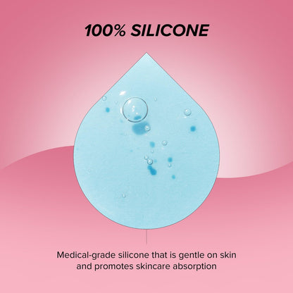 SKIN GYM Reusable Silicone Eye Mask – Medical Grade Under Eye Patches for Hydration & Skincare, Boost Serum Absorption (Pink, 1 Pack) Avelisse