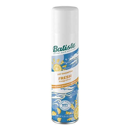 Batiste Dry Shampoo, Fresh Fragrance – 6.35 oz (Pack of 1)