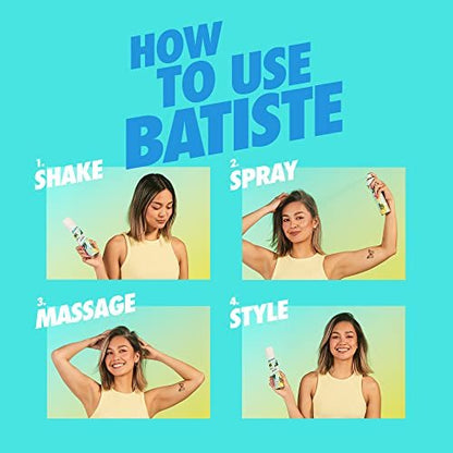 Batiste Dry Shampoo, Fresh Fragrance – 6.35 oz (Pack of 1)