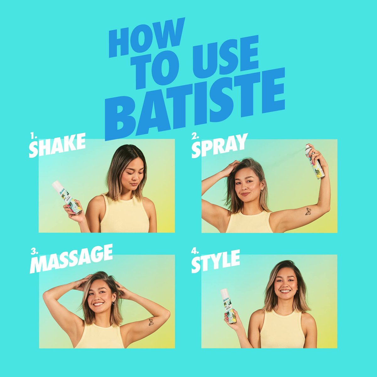 Batiste Dry Shampoo, Fresh Fragrance – 6.35 oz (Pack of 1) - görsel 11