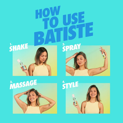 Batiste Dry Shampoo, Fresh Fragrance – 6.35 oz (Pack of 1)