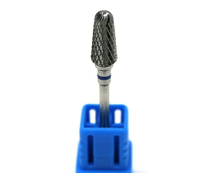 Carbide Bur Medium Grit 3/32" Shank Bud Shape Podiatry Burs for Nail Reduction Grooming Trimming | MedixPlus