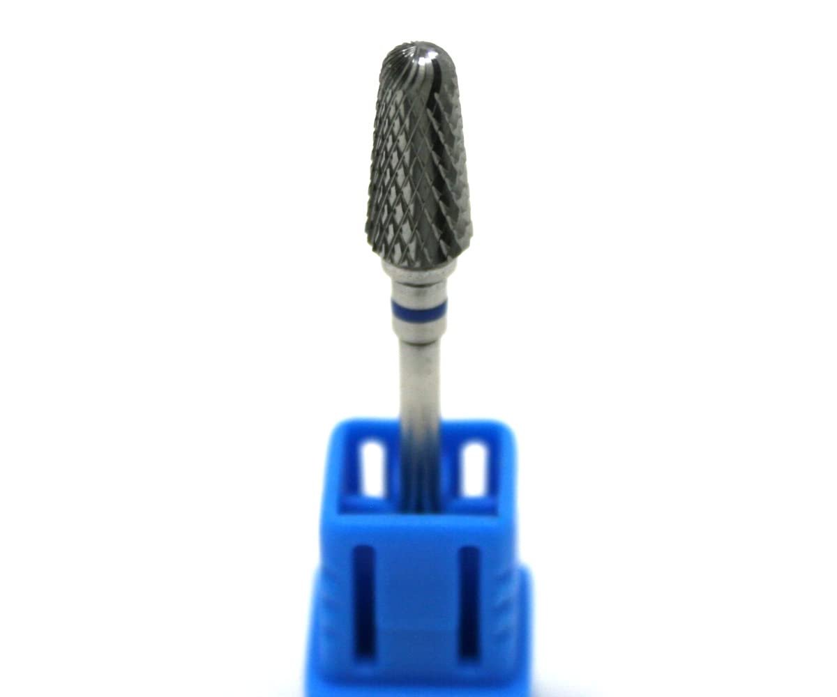 Carbide Bur Medium Grit 3/32" Shank Bud Shape Podiatry Burs for Nail Reduction Grooming Trimming | MedixPlus - görsel 3