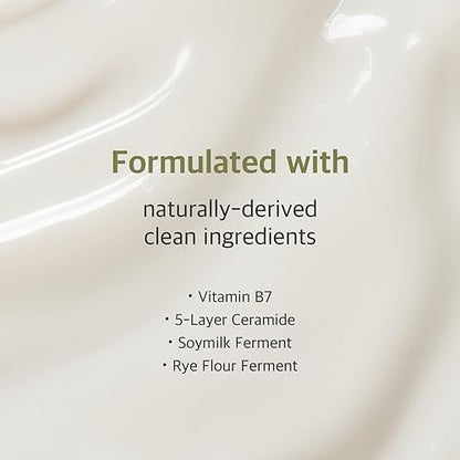 ROUND LAB Soybean Serum (Unscented) | Rejuvenating & Nourishing Serum with Deep Nutrition, Hydration Locking, Unscented for Sensitive Skin (1.69 fl oz)