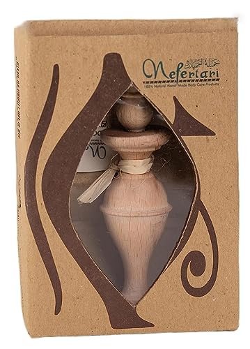 Nefertari 100% Natural Egyptian Eyeliner Powder - Handmade Black Kohl, 1.59 oz Avelisse