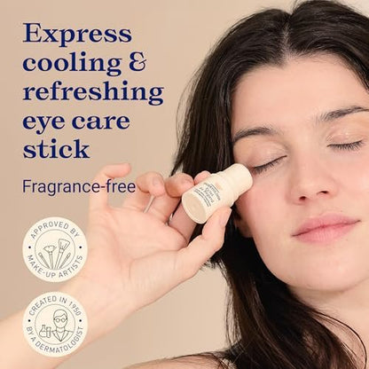 Embryolisse Radiant Eye Stick – Cooling Under Eye Primer for Dark Circles & Puffiness with Aloe Vera, Vegan & Fragrance-Free (0.15 oz) Avelisse
